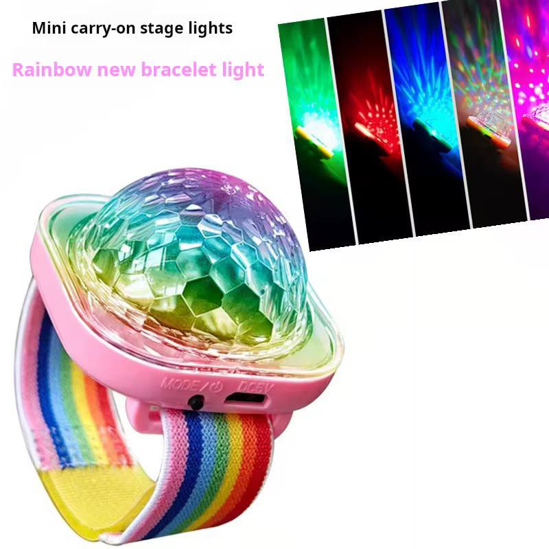 Rechargable Disco Hand Projector (Imported)