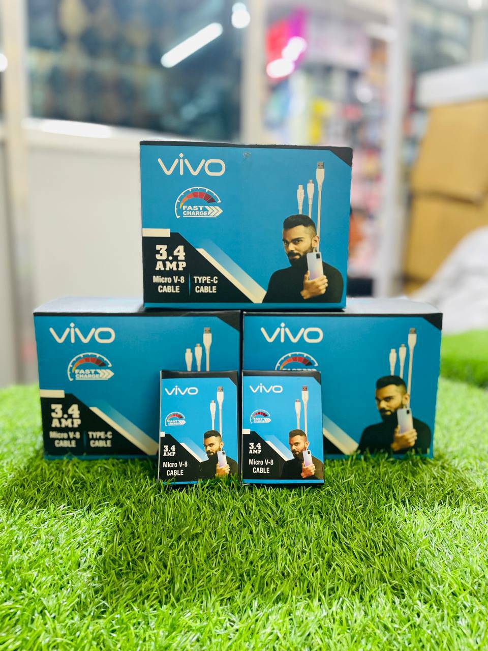 Vivo V8 Data Cable (Black)