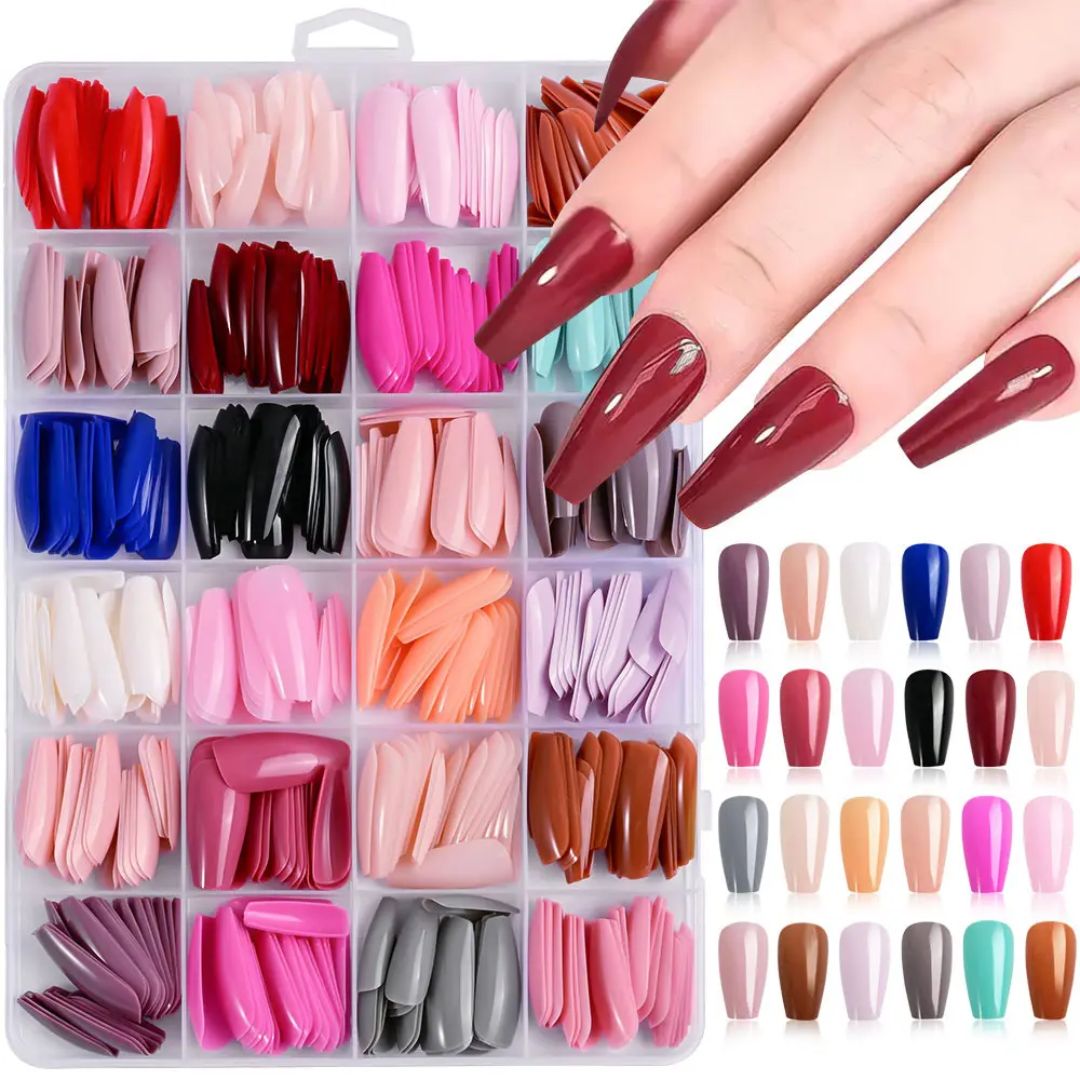 576 Pcs Nails Extension Set (Imported)