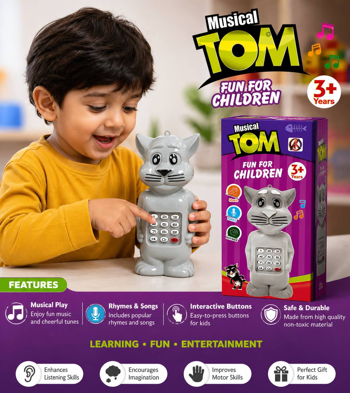 Musically Tom Cat (Imported)