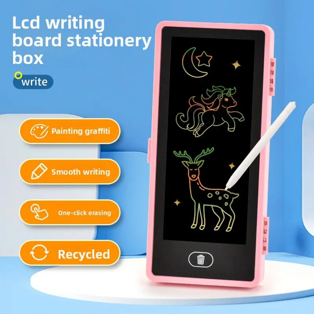 Kids LCD Pad + Stationary Box (Imported)
